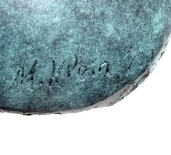 Limited Bronze Nude With Dove - Big Garden Sculpture - Martin Klein -Salvador Dali Shop DSC05562