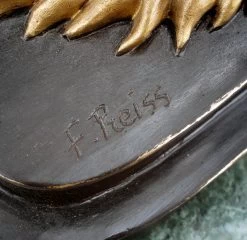 Art Deco Sculpture Female Dancer By Ferdinand Preiss - Revue Dancer 15 Art Deco Sculpture Female Dancer By Ferdinand Preiss - Revue Dancer -Salvador Dali Shop DSC05570