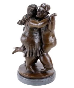 Contemporary Bronze Figurine - Dancing Couple II - Fernando Botero 12 Contemporary Bronze Figurine - Dancing Couple II - Fernando Botero -Salvador Dali Shop DSC05610