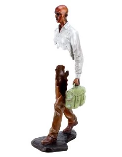 Contemporary Bronze Sculpture - Erased Man II - By Martin Klein