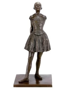 Little Fourteen Year Old Dancer - Bronze Sculpture - Edgar Degas