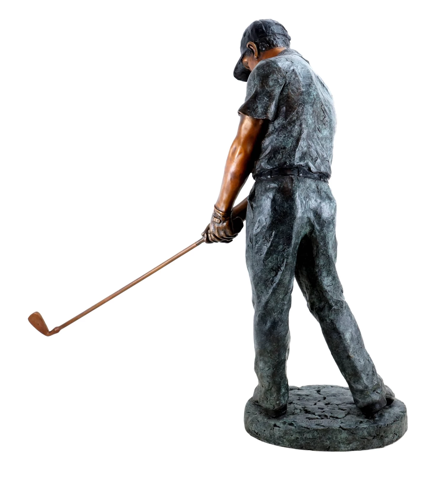 Tall Bronze Sculpture Golfer - Limited - XXL Golf Player Statue 2 Tall Bronze Sculpture Golfer - Limited - XXL Golf Player Statue - Image 2