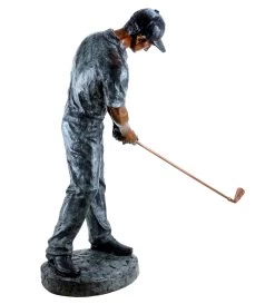 Tall Bronze Sculpture Golfer - Limited - XXL Golf Player Statue 8 Tall Bronze Sculpture Golfer - Limited - XXL Golf Player Statue -Salvador Dali Shop DSC05804