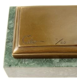 The Ease Of Being - Signed Milo - Limited Bronze Sculpture -Salvador Dali Shop DSC06046