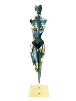 Limited Female Silhouette - Abstract Bronze Sculpture - Signed 23 Limited Female Silhouette - Abstract Bronze Sculpture - Signed -Salvador Dali Shop DSC06072