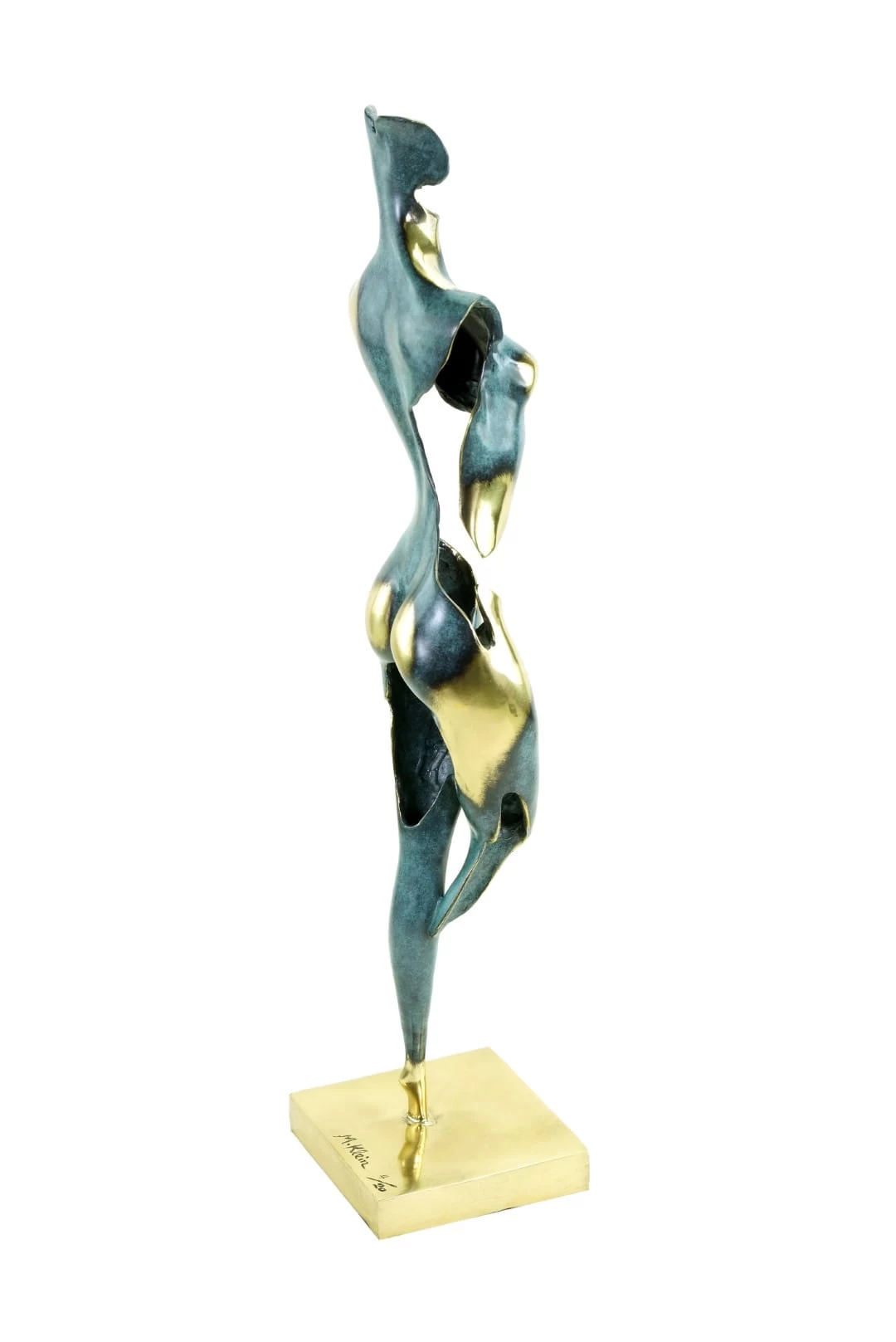 Limited Female Silhouette - Abstract Bronze Sculpture - Signed 13 Limited Female Silhouette - Abstract Bronze Sculpture - Signed - Image 13