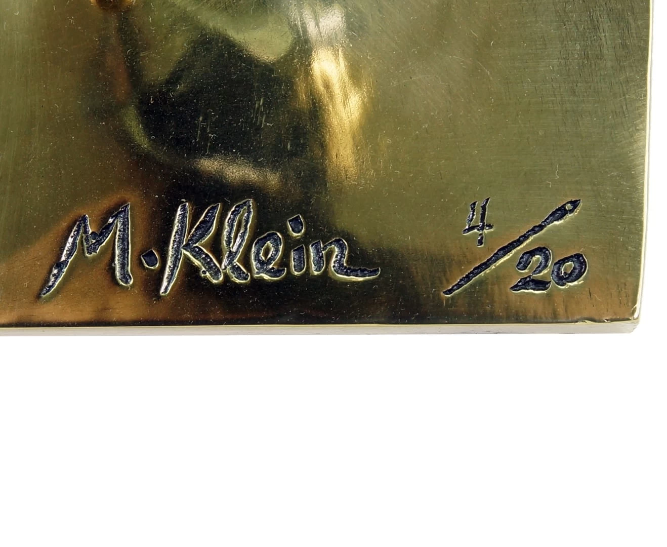 Limited Female Silhouette - Abstract Bronze Sculpture - Signed 1 Limited Female Silhouette - Abstract Bronze Sculpture - Signed