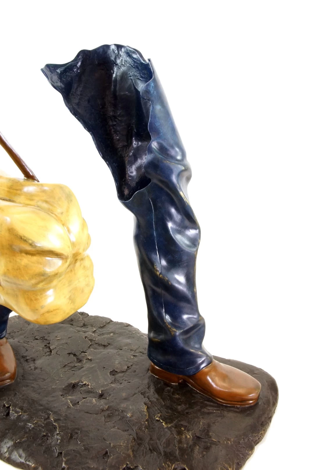 Broken Man XXL - Large Bronze Statue - Height: 128 Cm - Limited 2 Broken Man XXL - Large Bronze Statue - Height: 128 Cm - Limited - Image 2