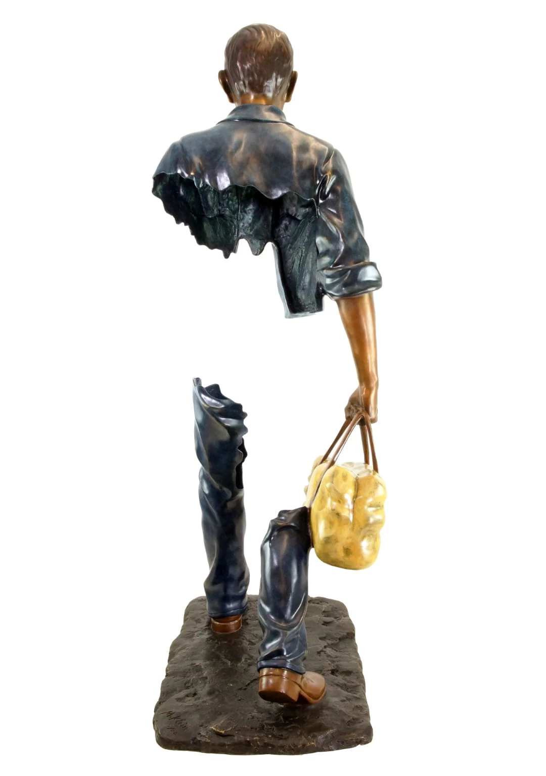 Broken Man XXL - Large Bronze Statue - Height: 128 Cm - Limited 4 Broken Man XXL - Large Bronze Statue - Height: 128 Cm - Limited - Image 4