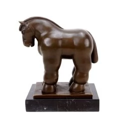 Fernando Botero Sculpture - Horse 06 - Berlin 2007 - Contemporary Bronze - Horse Statue -Salvador Dali Shop DSC07716