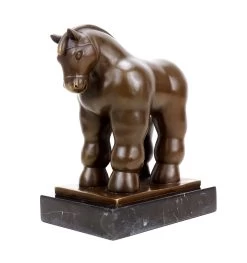 Fernando Botero Sculpture - Horse 06 - Berlin 2007 - Contemporary Bronze - Horse Statue -Salvador Dali Shop DSC07721