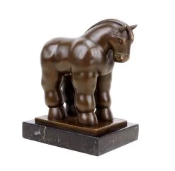 Fernando Botero Sculpture - Horse 06 - Berlin 2007 - Contemporary Bronze - Horse Statue -Salvador Dali Shop DSC07722
