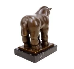 Fernando Botero Sculpture - Horse 06 - Berlin 2007 - Contemporary Bronze - Horse Statue