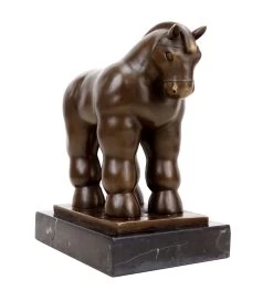 Fernando Botero Sculpture - Horse 06 - Berlin 2007 - Contemporary Bronze - Horse Statue -Salvador Dali Shop DSC07728