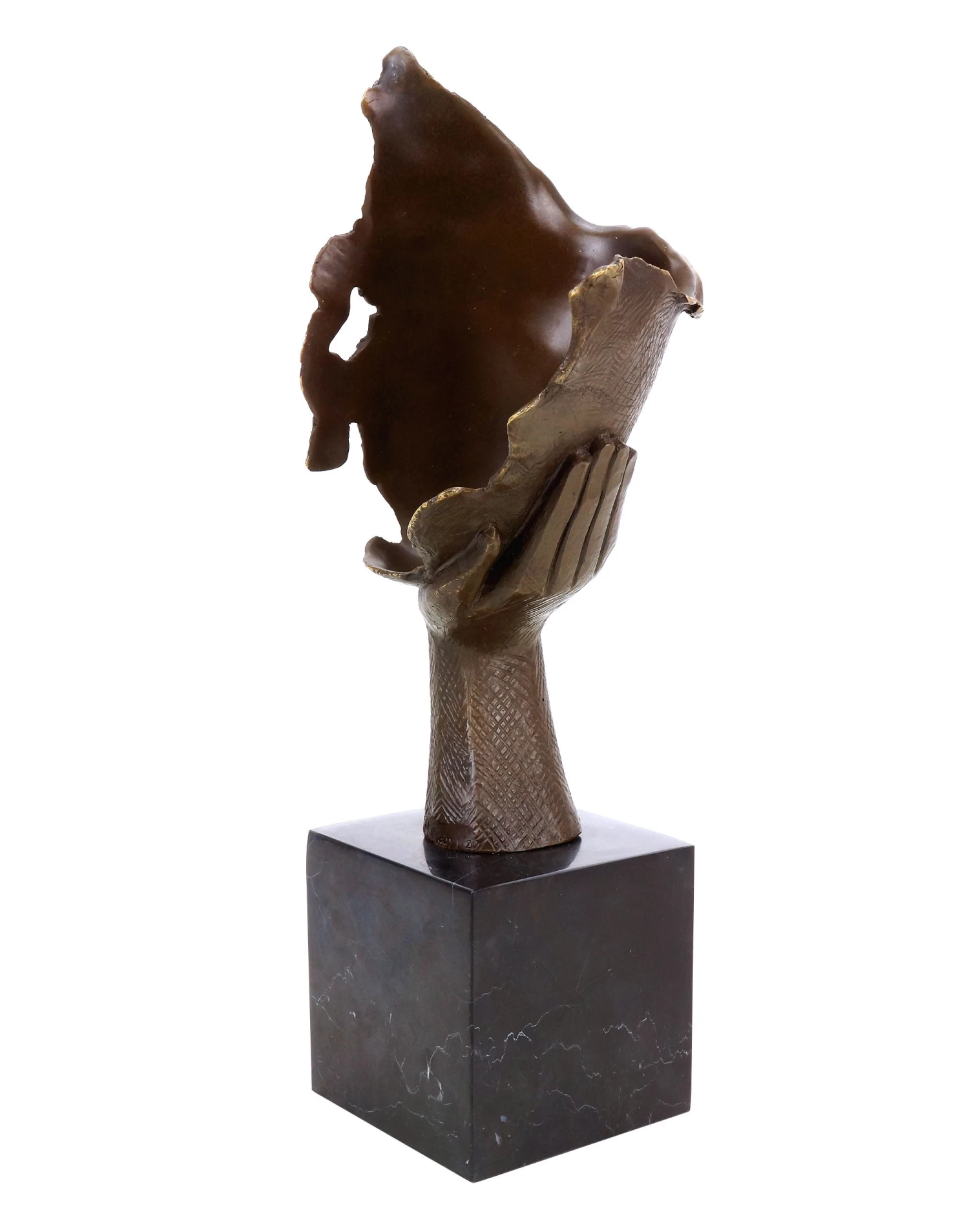 Contemporary Bronze Sculpture - Thinking Woman - Martin Klein - Abstract Bronze 4 Contemporary Bronze Sculpture - Thinking Woman - Martin Klein - Abstract Bronze - Image 4