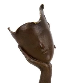 Contemporary Bronze Sculpture - Thinking Woman - Martin Klein - Abstract Bronze 15 Contemporary Bronze Sculpture - Thinking Woman - Martin Klein - Abstract Bronze -Salvador Dali Shop DSC07741