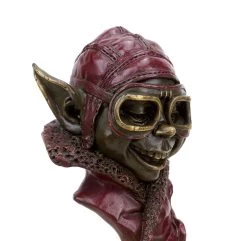 Berti The Crashed Pilot - Martin Klein - Goblin Figurine - Fantasy Statue -Salvador Dali Shop DSC07760