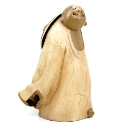 Bronze Figurine - Travelling Buddha - Limited - Two-Piece - Martin Klein - Religious Statue -Salvador Dali Shop DSC07780