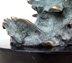 Blue Whale Mother With Her Child - Signed Milo - Whale Statue 14 Blue Whale Mother With Her Child - Signed Milo - Whale Statue -Salvador Dali Shop DSC07808