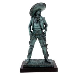 Bronze Figurine - Mexican Cowboy - Charro - Signed Martin Klein - Gaucho Figurine 14 Bronze Figurine - Mexican Cowboy - Charro - Signed Martin Klein - Gaucho Figurine -Salvador Dali Shop DSC07812