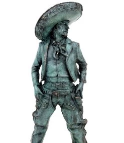 Bronze Figurine - Mexican Cowboy - Charro - Signed Martin Klein - Gaucho Figurine 15 Bronze Figurine - Mexican Cowboy - Charro - Signed Martin Klein - Gaucho Figurine -Salvador Dali Shop DSC07813