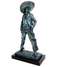 Bronze Figurine - Mexican Cowboy - Charro - Signed Martin Klein - Gaucho Figurine 16 Bronze Figurine - Mexican Cowboy - Charro - Signed Martin Klein - Gaucho Figurine -Salvador Dali Shop DSC07814