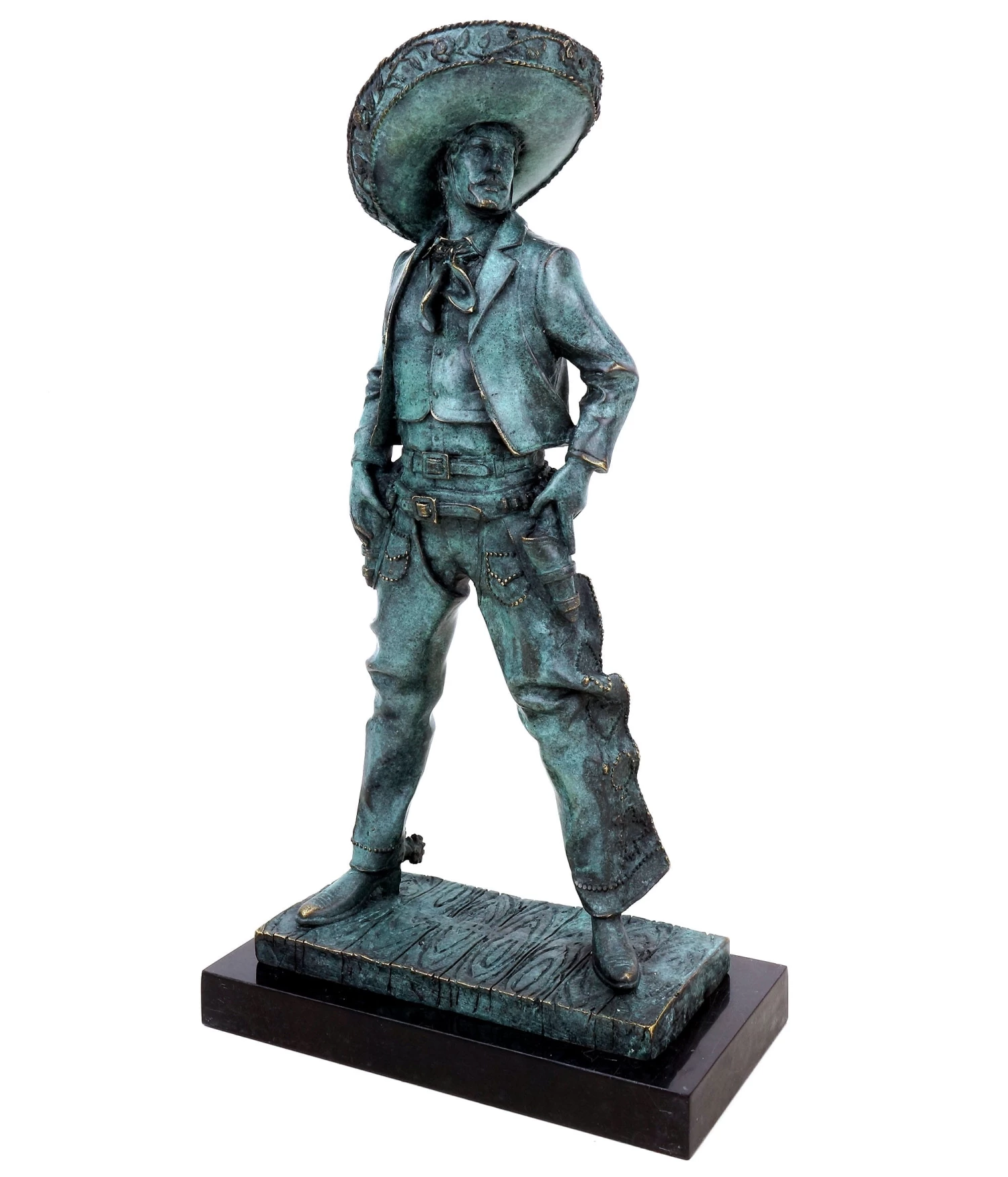 Bronze Figurine - Mexican Cowboy - Charro - Signed Martin Klein - Gaucho Figurine 8 Bronze Figurine - Mexican Cowboy - Charro - Signed Martin Klein - Gaucho Figurine - Image 8