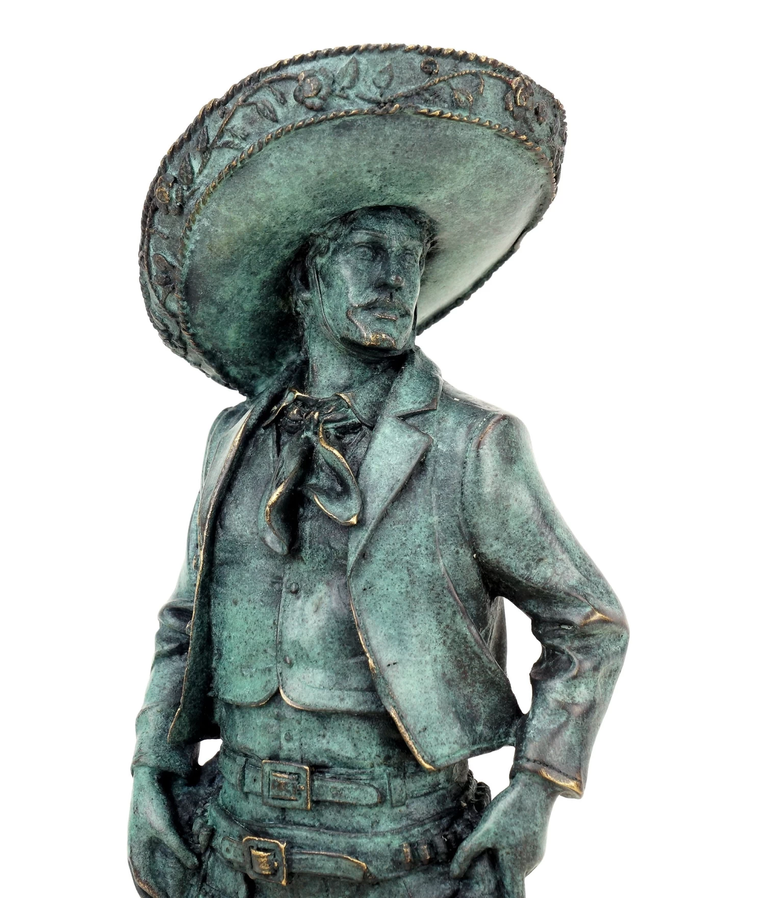 Bronze Figurine - Mexican Cowboy - Charro - Signed Martin Klein - Gaucho Figurine 9 Bronze Figurine - Mexican Cowboy - Charro - Signed Martin Klein - Gaucho Figurine - Image 9
