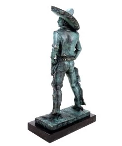 Bronze Figurine - Mexican Cowboy - Charro - Signed Martin Klein - Gaucho Figurine