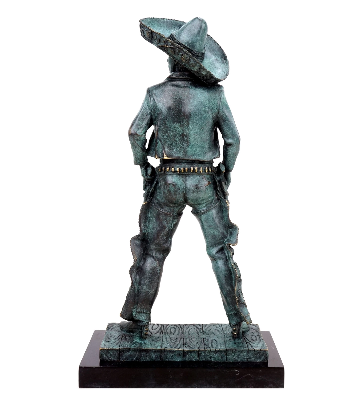 Bronze Figurine - Mexican Cowboy - Charro - Signed Martin Klein - Gaucho Figurine 2 Bronze Figurine - Mexican Cowboy - Charro - Signed Martin Klein - Gaucho Figurine - Image 2