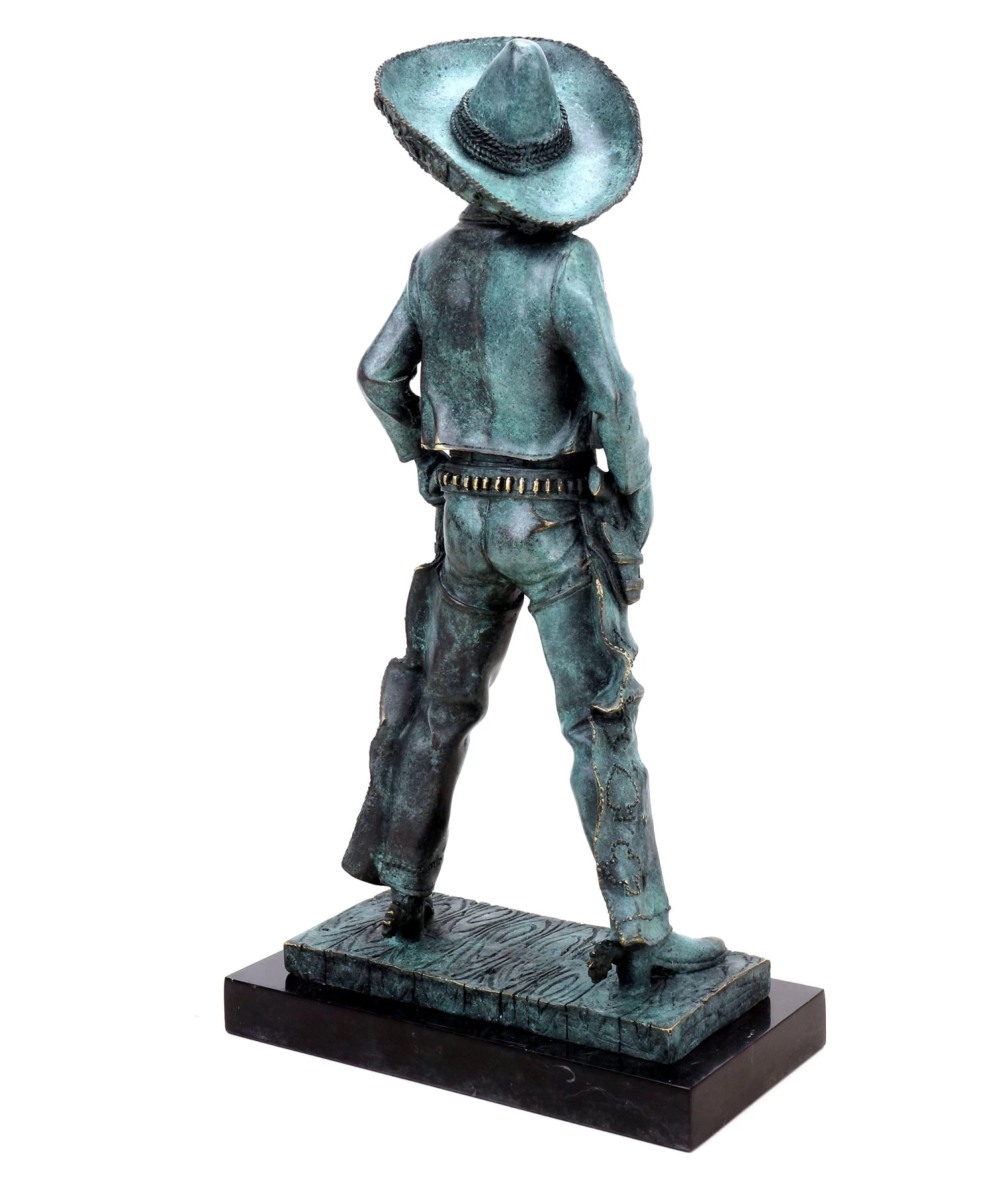 Bronze Figurine - Mexican Cowboy - Charro - Signed Martin Klein - Gaucho Figurine 3 Bronze Figurine - Mexican Cowboy - Charro - Signed Martin Klein - Gaucho Figurine - Image 3