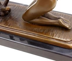 Sexy Gardeners Watering Penises - Signed Milo - Erotic Figurines - Erotic Sculpture For Sale - Sex Sculpture - Phallus Statue -Salvador Dali Shop DSC07841