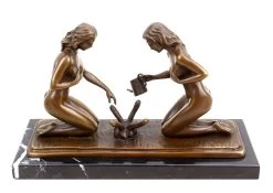 Sexy Gardeners Watering Penises - Signed Milo - Erotic Figurines - Erotic Sculpture For Sale - Sex Sculpture - Phallus Statue -Salvador Dali Shop DSC07843