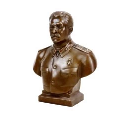 Josef Stalin Bronze Bust (1953) - Bronze Bust - Buy Militaria