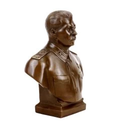 Josef Stalin Bronze Bust (1953) - Bronze Bust - Buy Militaria -Salvador Dali Shop DSC07852