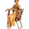 Vienna Bronze - Arabian Beauty - Arabian Statue - Sexy Sculpture - Golden Statue - Erotic Figurine