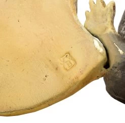 XXL Bronze Mouse With Biscuit - Vienna Bronze - Mouse Statue - Animal Bronze -Salvador Dali Shop DSC07982