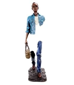 Erased Man - Signed Martin Klein - Abstract Figurine - Contemporary Sculpture For Sale