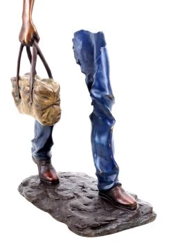 Erased Man - Signed Martin Klein - Abstract Figurine - Contemporary Sculpture For Sale -Salvador Dali Shop DSC08006