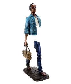 Erased Man - Signed Martin Klein - Abstract Figurine - Contemporary Sculpture For Sale -Salvador Dali Shop DSC08007