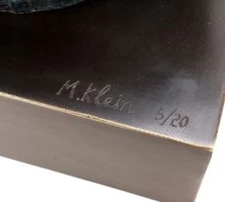 Voluminous Erotic Nude - Signed Martin Klein - Limited Edition - Erotic Sculpture For Salees -Salvador Dali Shop DSC08031