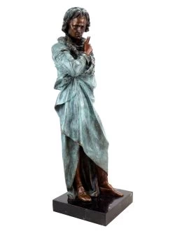 Opulent Bronze Statue - Ludwig Van Beethoven - Signed Teupheme - Composer Bronze - Beethoven Sculpture For Sale 14 Opulent Bronze Statue - Ludwig Van Beethoven - Signed Teupheme - Composer Bronze - Beethoven Sculpture For Sale -Salvador Dali Shop DSC08050
