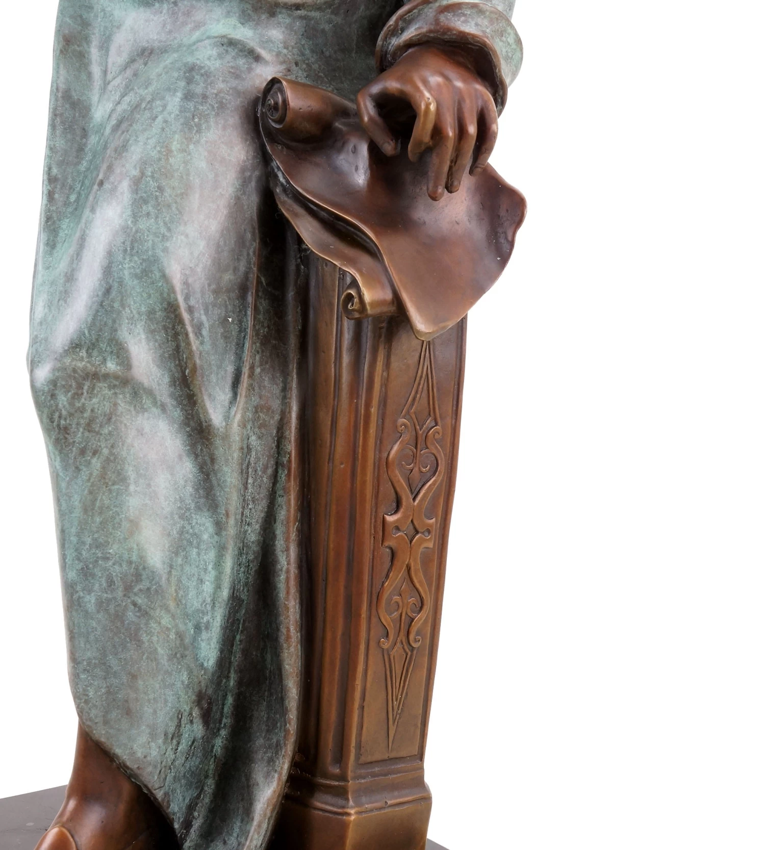 Opulent Bronze Statue - Ludwig Van Beethoven - Signed Teupheme - Composer Bronze - Beethoven Sculpture For Sale 5 Opulent Bronze Statue - Ludwig Van Beethoven - Signed Teupheme - Composer Bronze - Beethoven Sculpture For Sale - Image 5