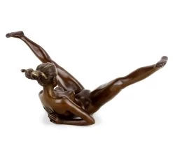 Erotic Girl Hannah - Girl Doing The Splits - Signed Cesaro - Erotic Figurines - Erotic Sculpture For Sale - Sex Sculpture For Sale -Salvador Dali Shop DSC08083