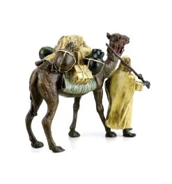 Arabian Warrior With Camel - Vienna Bronze - Stamped 13 Arabian Warrior With Camel - Vienna Bronze - Stamped -Salvador Dali Shop DSC08110