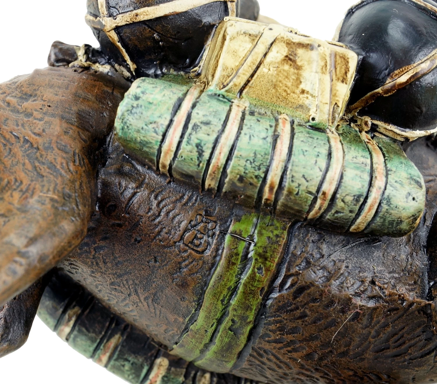 Arabian Warrior With Camel - Vienna Bronze - Stamped 8 Arabian Warrior With Camel - Vienna Bronze - Stamped - Image 8