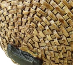 Vienna Bronze Figurine - Fishing Blackamoor With Lobster - Hand-Painted -Salvador Dali Shop DSC08171