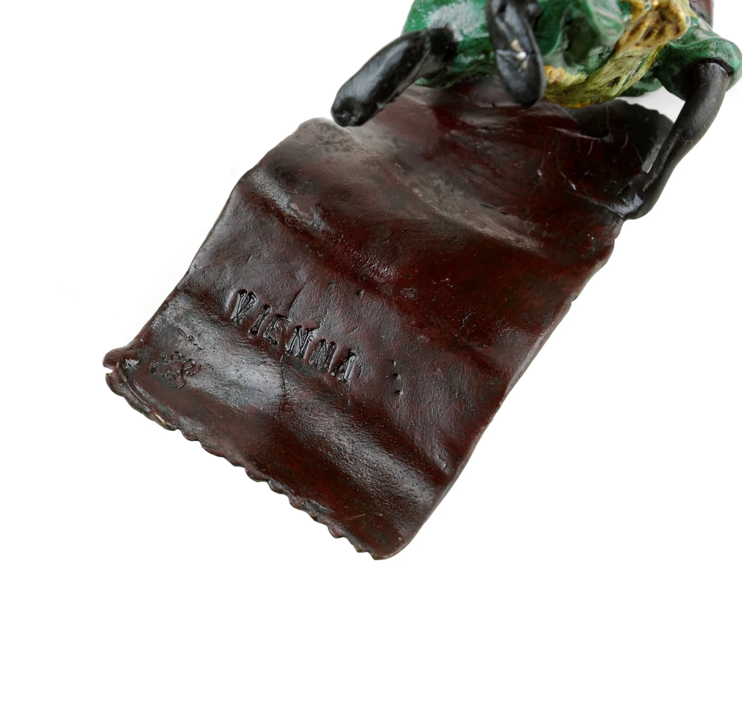 Bronze Arab Figurine - Arabian Carpet Trader - Vienna Bronze 2 Bronze Arab Figurine - Arabian Carpet Trader - Vienna Bronze - Image 2