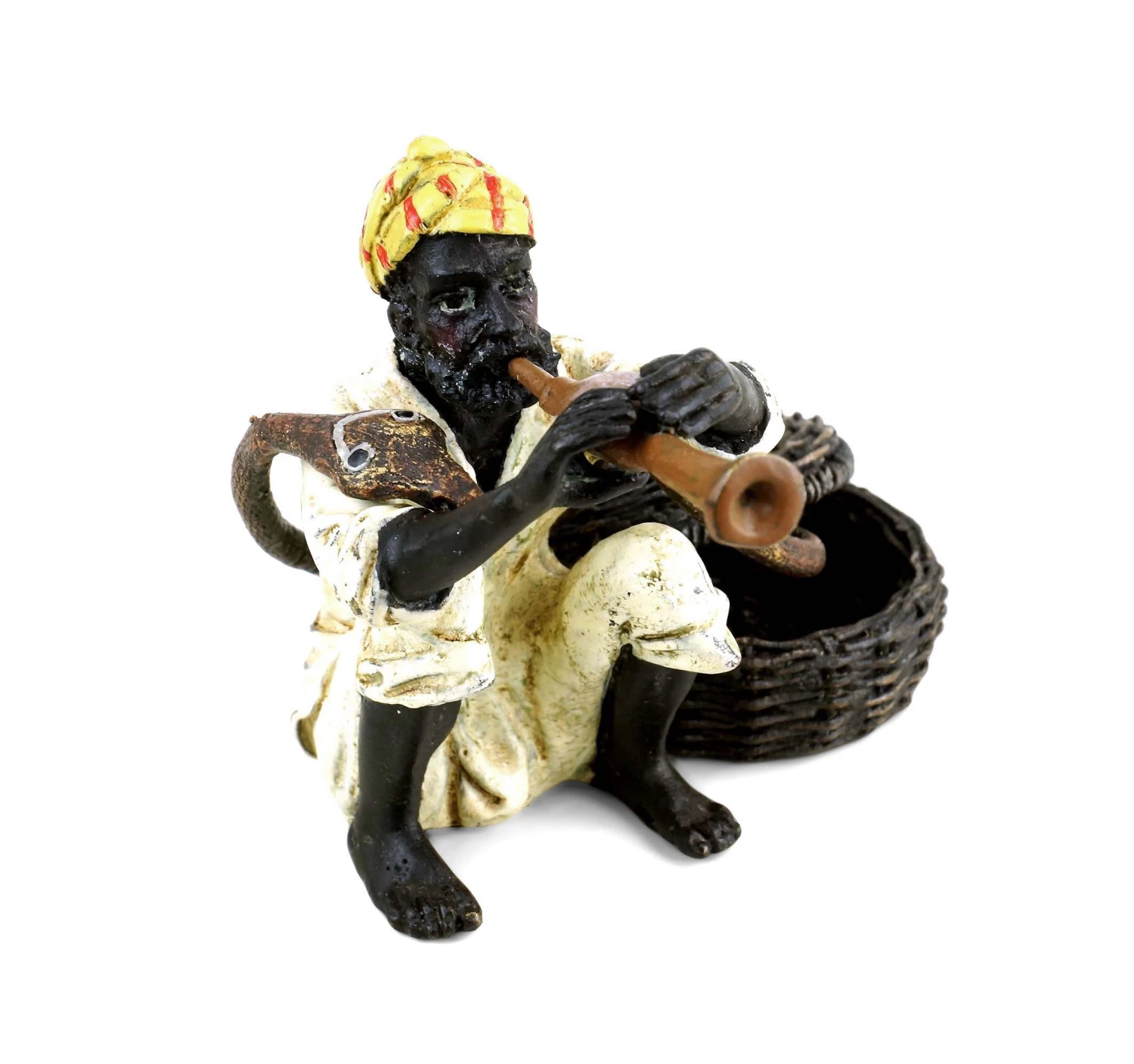 Vienna Bronze - Snake Charmer - Stamped - Two-Piece 4 Vienna Bronze - Snake Charmer - Stamped - Two-Piece - Image 4