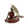 Erotic Vienna Bronze - Girl In The Sun - Girl Statue - Girl Sculpture For Sale